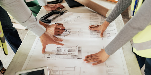 Reformas Integrales de Naves Industriales en Santa Coloma de Gramenet · Creación de Planos y Renders en 2D y 3D